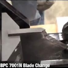 The BPC 7001 Guillotine Cutter, view 4